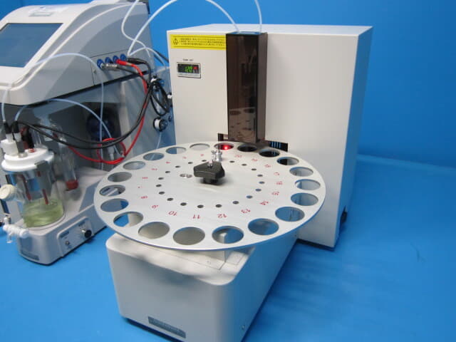 平沼産業　自動潤滑油水分測定システム