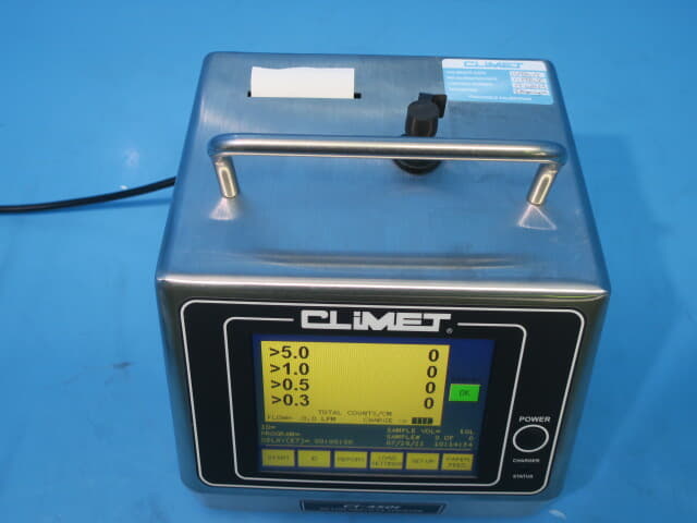 中古 climet レーザーパーティクルカウンター ci-450t