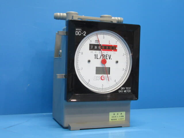 SINAGAWA The principle and structure of dry gas meters DC-2