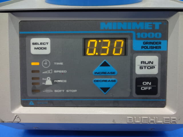 ビューラー 小型研磨機 MINIMET1000