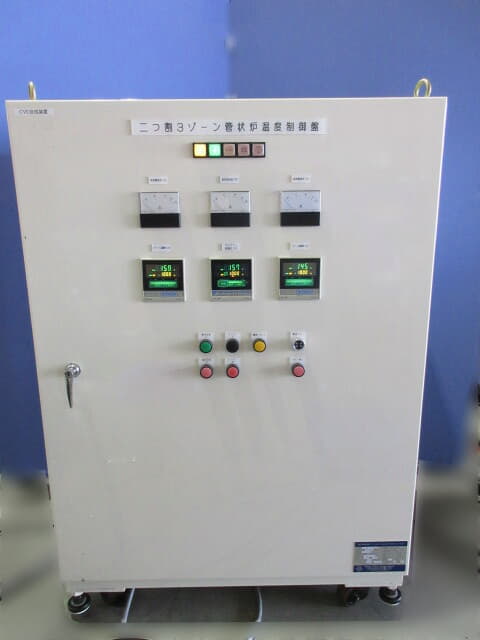 Miwa Tech split 3-zone tube furnace 