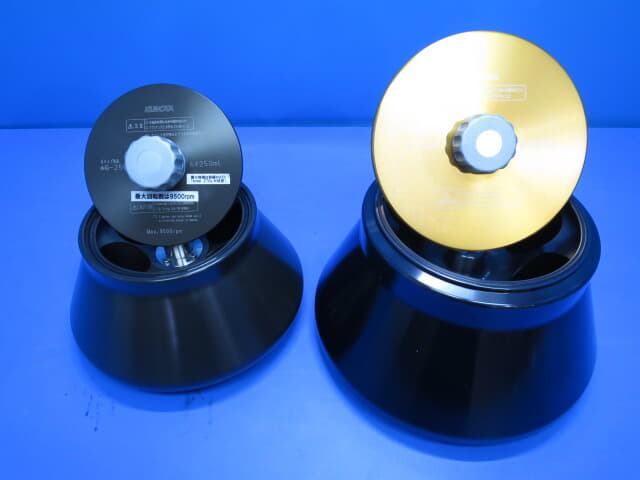 中古 冷却型遠心分離機 アングルロータ