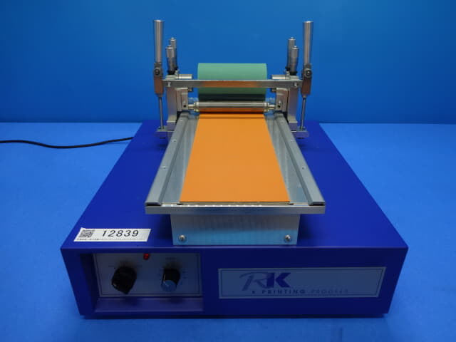 松尾産業 卓上自動テストコーター中古 Kプリンティングプルーファー