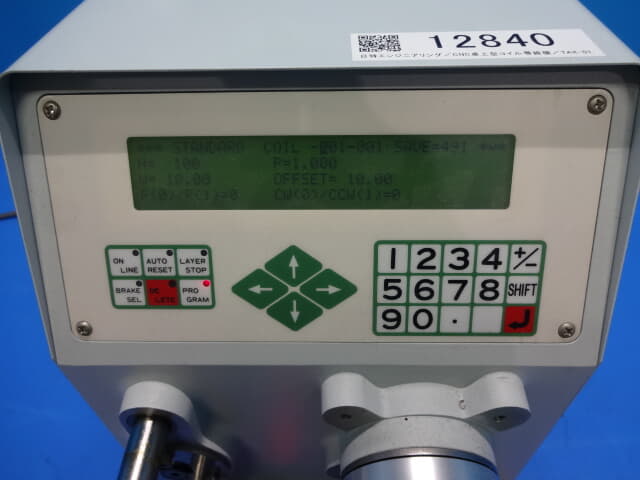 日特エンジニアリング CNC卓上型コイル巻線機 TAK-01
