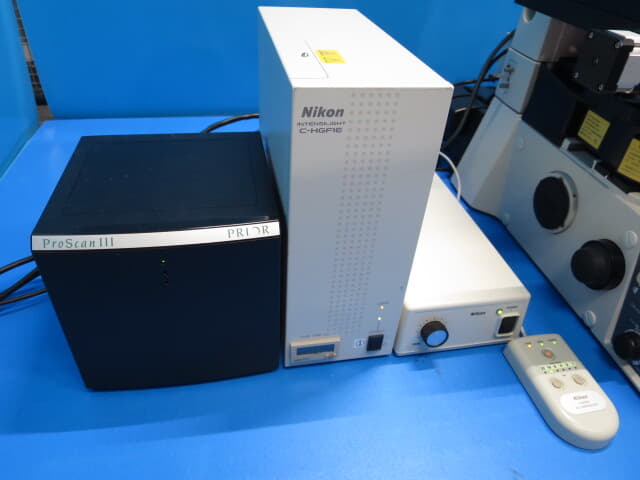 中古 蛍光顕微鏡　位相差顕微鏡 ニコン