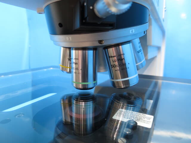 中古 金属顕微鏡 微分干渉観察 ニコン