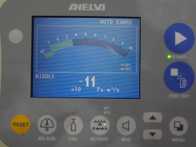 キャノンアネルバ ヘリウムリークディティクタ M-212LD