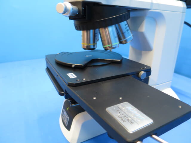 中古 顕微鏡 微分干渉観察 ウエハホルダ