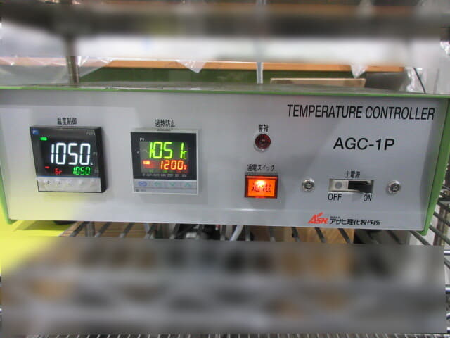 アサヒ理化製作所 セラミック電気管状炉 ARF1110-500-80KC