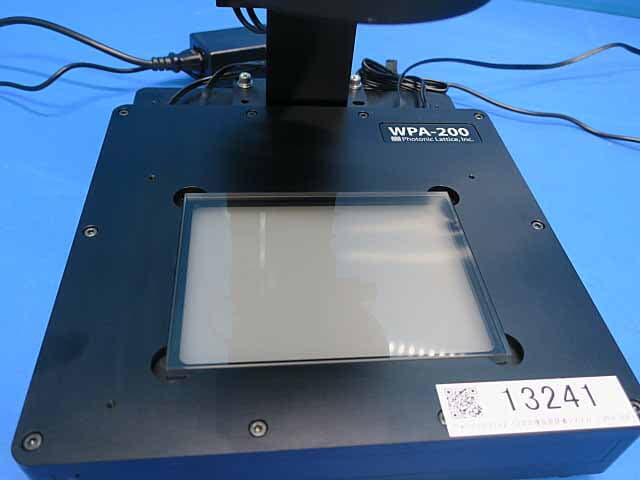 ﾌｫﾄﾆｯｸﾗﾃｨｽ 2次元複屈折 位相差評価ｼｽﾃﾑ  WPAｰ200