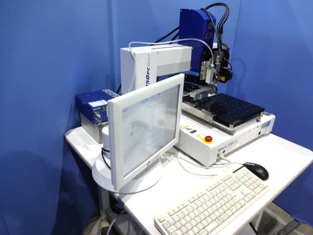 武蔵ｴﾝｼﾞﾆｱﾘﾝｸﾞ pc制御画像認識付卓上塗布ﾛﾎﾞｯﾄ image master 350pc smart