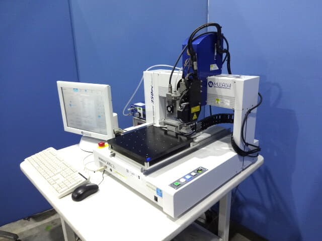 武蔵ｴﾝｼﾞﾆｱﾘﾝｸﾞ PC制御画像認識付卓上塗布ﾛﾎﾞｯﾄ IMAGE MASTER 350PC SMART