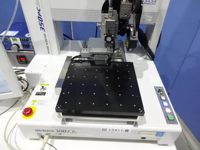 武蔵エンジニアリング　ｐｃ制御画像認識付卓上塗布ロボット　ｉｍａｇｅ　ｍａｓｔｅｒ　３５０ｐｃ　ｓｍａｒｔ