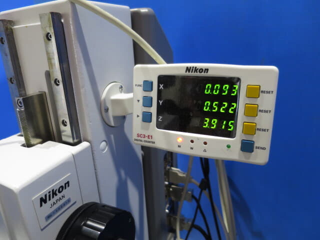 中古 NIKON  測定顕微鏡 ＭＭ－４００ ＬＵ